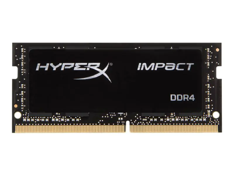 HyperX Impact - DDR4 - Modul - 16 GB - SO DIMM 260-PIN - 2666 MHz / PC4-21300 - CL15 - 1.2 V - ungepuffert - non-ECC - Schwarz