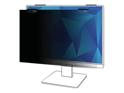3M - Blickschutzfilter für Bildschirme - entfernbar - magnetisch - 60.5 cm (23.8") - Schwarz 3M - Blickschutzfilter für Bildschirme - entfernbar - magnetisch - 60.5 cm (23.8") - Schwarz