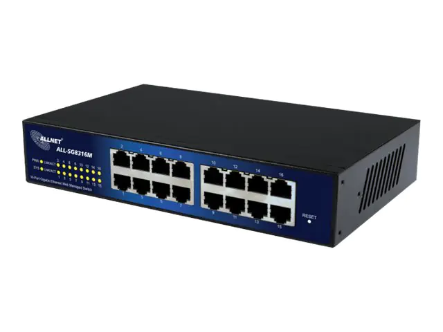 ALLNET ALL-SG8316M - Switch - managed - 16 x