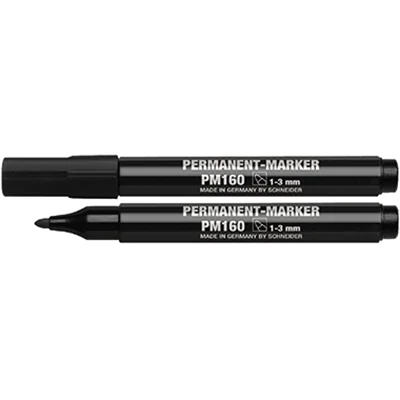 Schneider Permanentmarker Maxx 160 116001 Rundspitze 1-3mm schwarz Schneider Permanentmarker Maxx 160 116001 Rundspitze 1-3mm schwarz