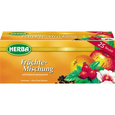 HERBA Tee Früchte-Mischung 7673 25 St./Pack. HERBA Tee Früchte-Mischung 7673 25 St./Pack.