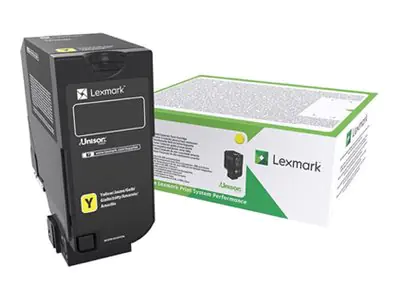 Lexmark - Hohe Ergiebigkeit - Gelb - Original - Tonerpatrone LCCP, Lexmark Corporate - für Lexmark CS725de, CS725dte