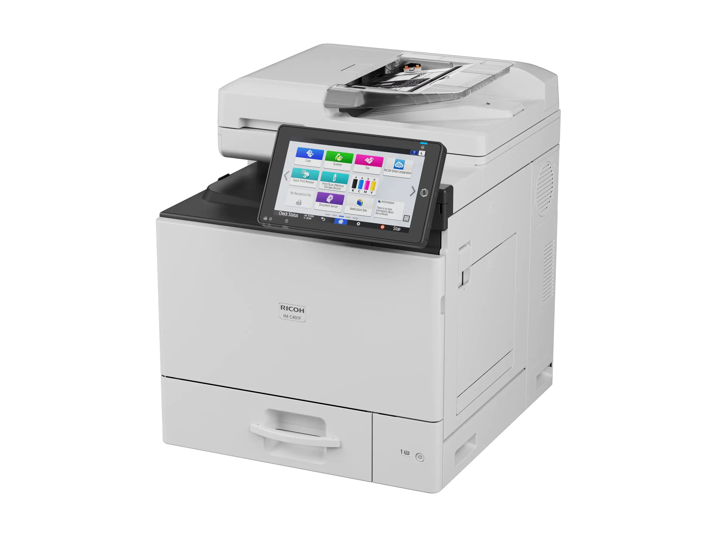 Ricoh IM C401F - Multifunktionsdrucker - Farbe - Laser - A4 (210 x 297 mm)