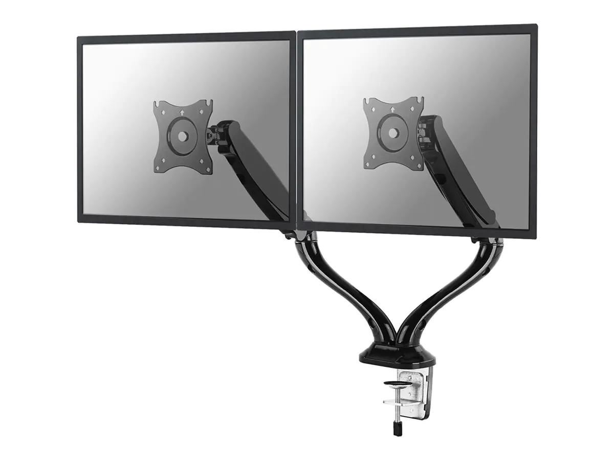 Neomounts NM-D500D - Befestigungskit - Voll beweglich - für 2 LCD-Displays - Schwarz - Bildschirmgröße: 25.4-68.6 cm (10"-27") NM-D500DBLACK