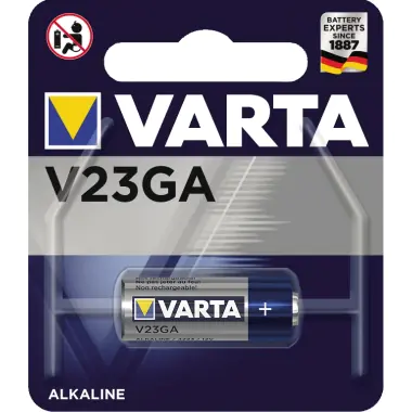 Varta V 23 GA - Kamerabatterie Silberoxid 50 mAh 04223101401 Varta V 23 GA - Kamerabatterie Silberoxid 50 mAh 04223101401