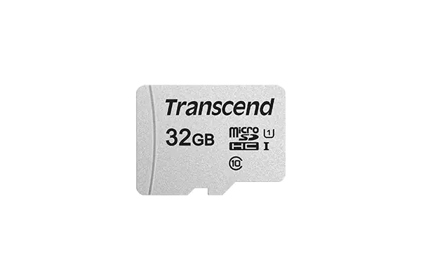 Transcend 300S - Flash-Speicherkarte - 32 GB - UHS-I U1 / Class10 - microSDHC