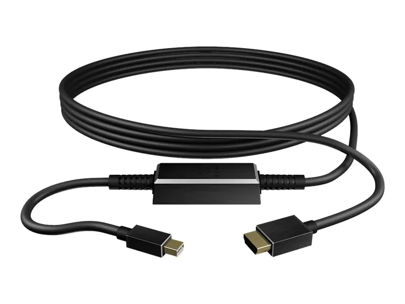 RaidSonic ICY BOX IB-AC548 - Video- / Audiokabel - Mini DisplayPort (M) bis HDMI (M) - 3 m - Schwarz - aktiv, 4K Unterstützung