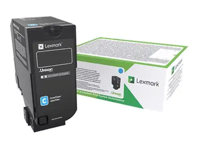 Lexmark - Cyan - Original - Tonerpatrone LCCP, LRP, Lexmark Corporate - für Lexmark CS720de, CS720dte, CS725de, CS725dte, CX725de, CX725dhe, CX725dthe