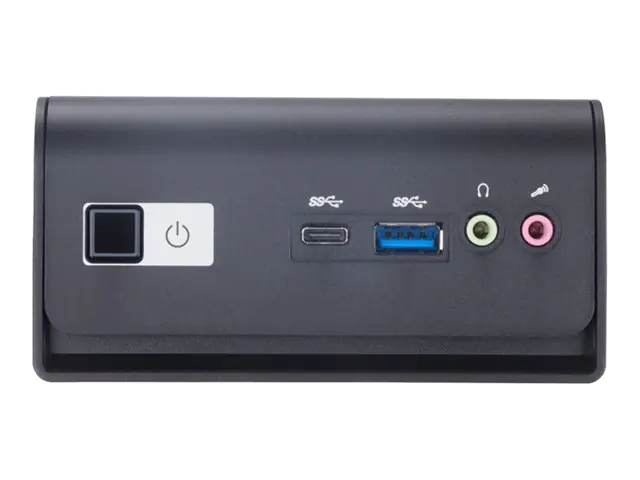 Gigabyte BRIX GB-BMCE-4500C (rev. 1.0) - Barebone - ultra kompakter Mini-PC - 1 x Celeron N4500 / 1.1 GHz - RAM 0 GB - UHD Graphics 605 - 1GbE - WLAN: 802.11a/b/g/n/ac, Bluetooth 4.2