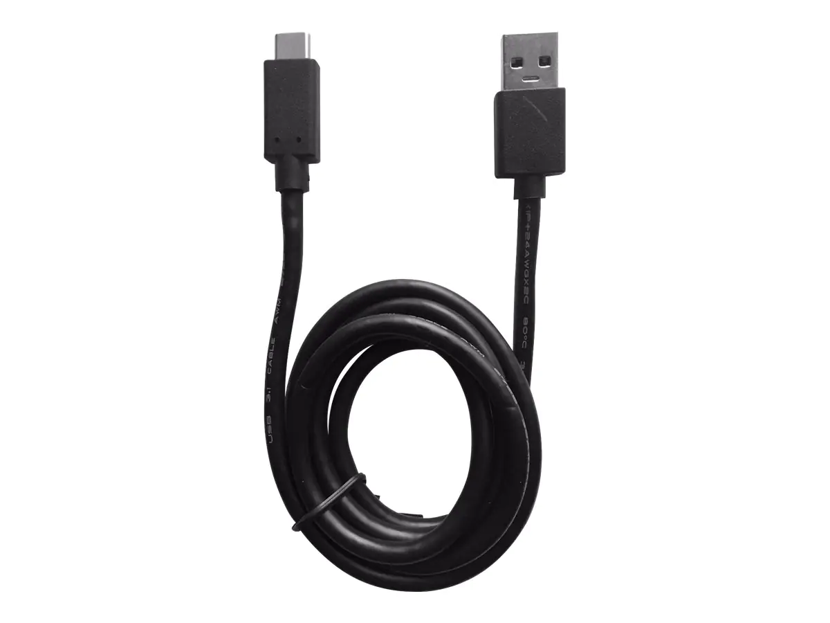 Helos - USB-Kabel - 24 pin USB-C (M) zu USB Typ A (M) - USB 3.1 - 1 m - Schwarz
