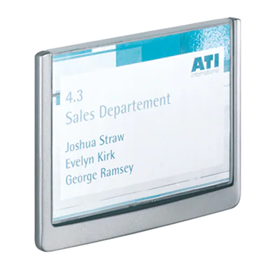 DURABLE Türschild Click SIGN 486137 149x105,5mm graphit DURABLE Türschild Click SIGN 486137 149x105,5mm graphit