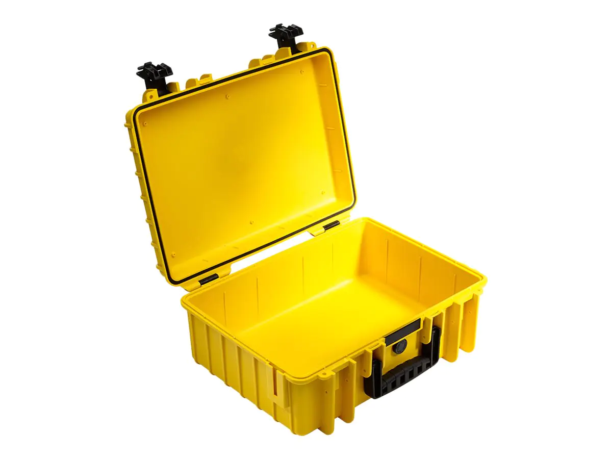 B&W outdoor.case Type 5000 - Hartschalentasche - Polypropylen - Gelb