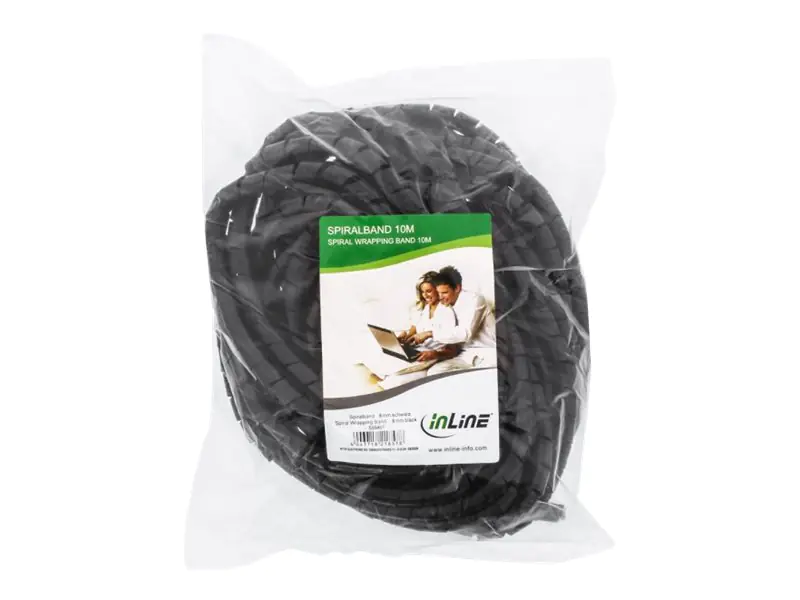 InLine - Kabelschlauch - 10 m - Schwarz InLine - Kabelschlauch - 10 m - Schwarz