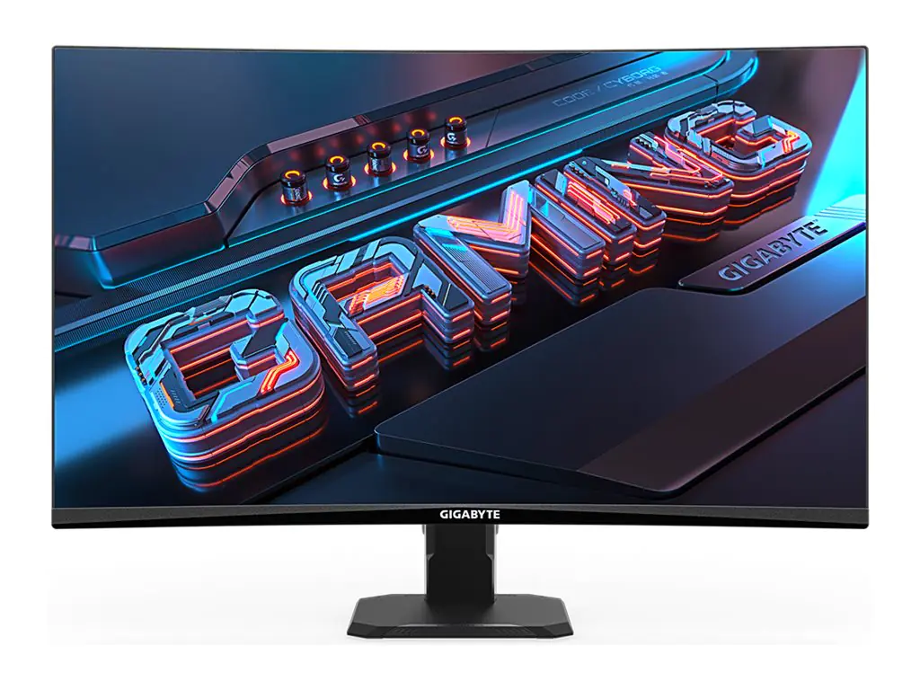 Gigabyte GS27QC - LED-Monitor - gebogen - 68.6 cm (27") - 2560 x 1440 QHD @ 170 Hz - VA - 250 cd/m² - 4000:1 - 1 ms - 2xHDMI, DisplayPort