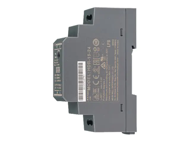 INSYS icom - Netzteil (DIN-Schienenmontage möglich) - AC 90-264 / DC 120-370 V - 15 Watt - für INSYS icom MRcard PL450, MRcard PLS 1.1, MRX3 LTE450 1.0, MRX5 LTE450 1.0; MRO L200 1.1