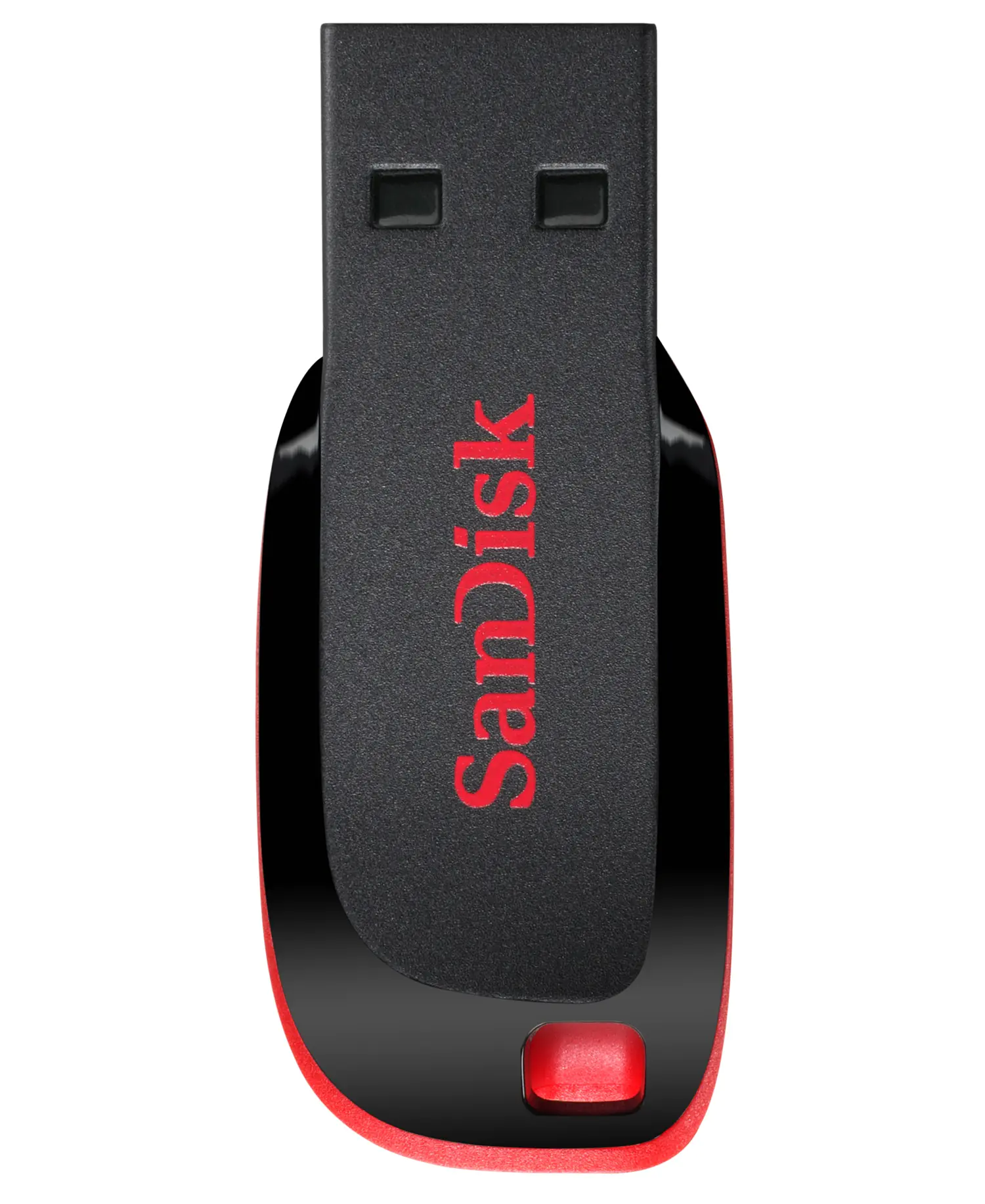 SanDisk Cruzer Blade - USB-Flash-Laufwerk - 32 GB - USB 2.0 - Rot, elegant schwarz SanDisk Cruzer Blade - USB-Flash-Laufwerk - 32 GB - USB 2.0 - Rot, elegant schwarz