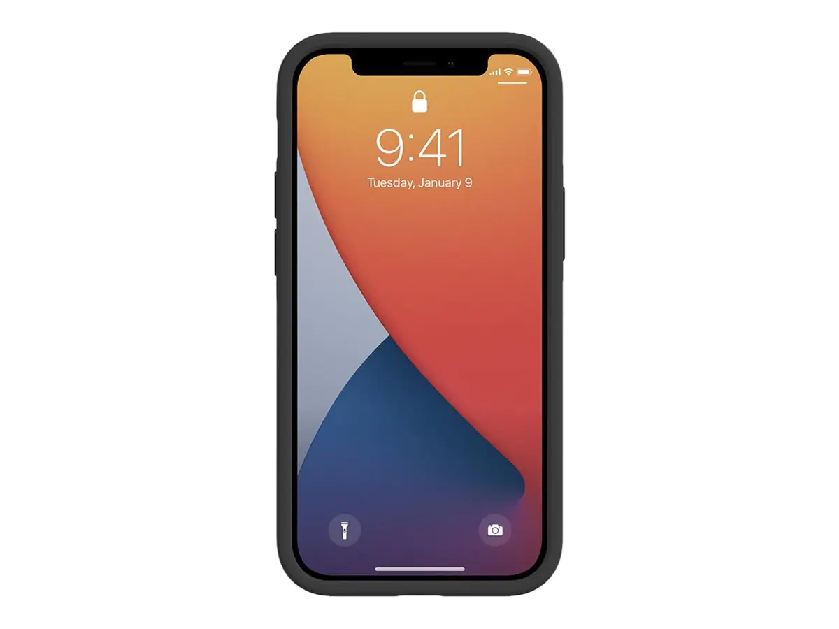 Incipio Duo - Schutzhülle für Mobiltelefon - Schwarz - für Apple iPhone 12 mini