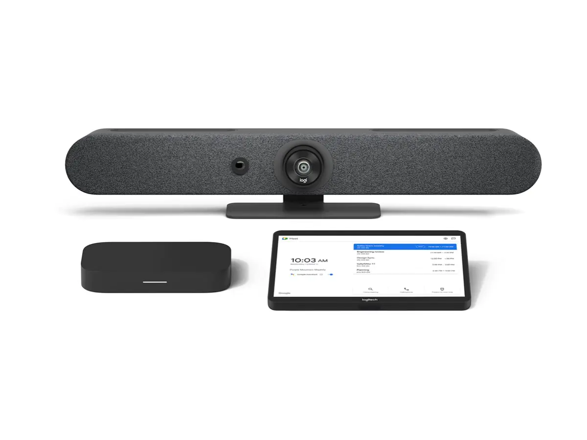 Logitech Room Solutions for Google Meet Small - Kit für Videokonferenzen (Logitech Tap mit Cat5e