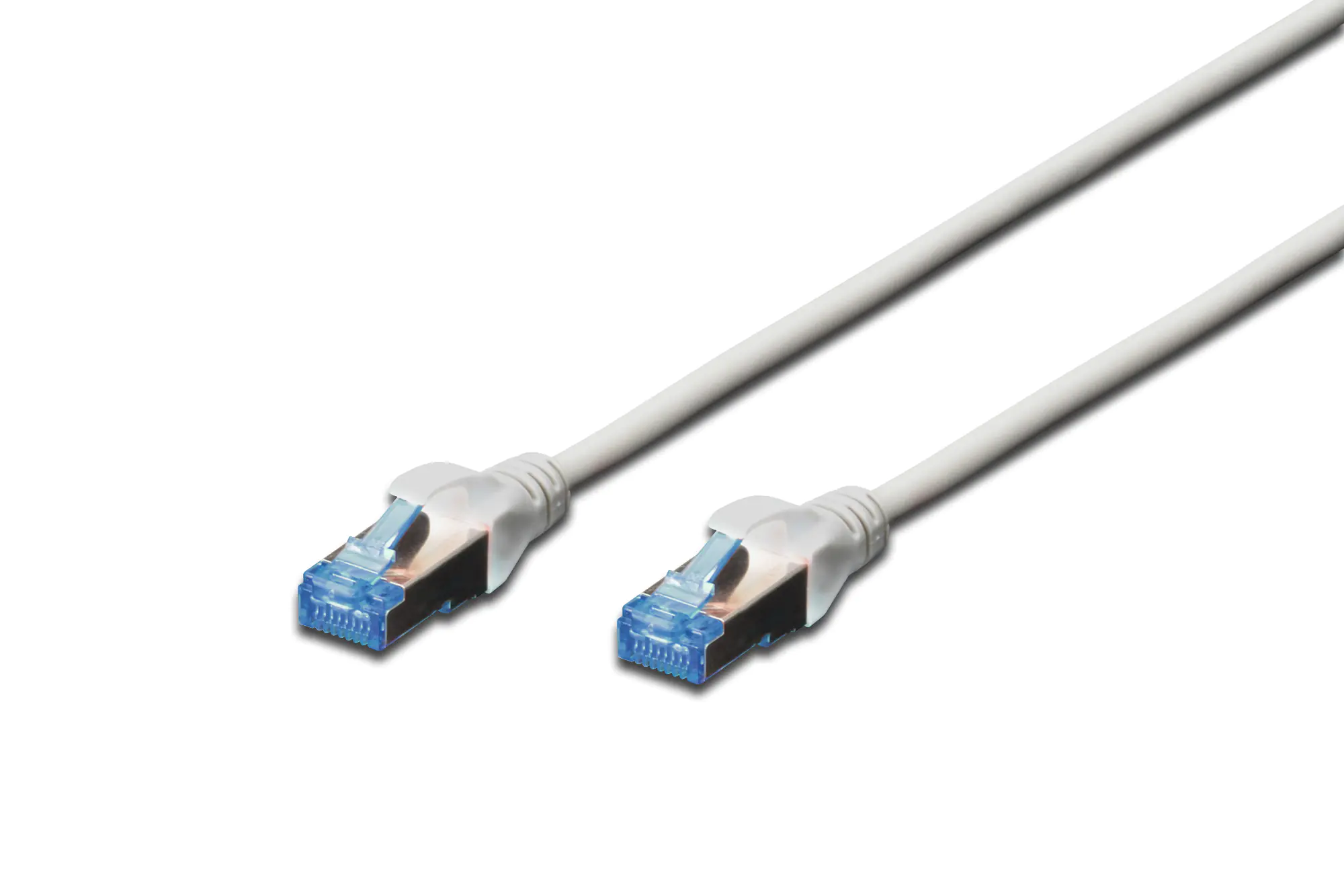 Digitus Ecoline - Patch-Kabel - RJ-45 (M) zu RJ-45 (M) - 10 m - FTP - CAT 5e - Grau