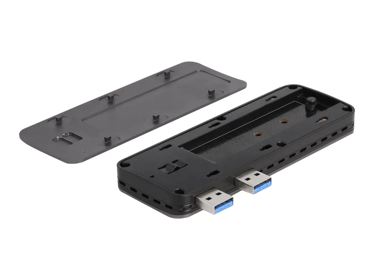 Delock Speichergehäuse - M.2 - NVMe PCIe - PCIe, SATA, USB 3.2 (Gen 2) 42013