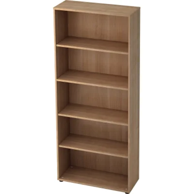Hammerbacher Regal V4000/N 5OH 80x1.880x33cm nussbaum