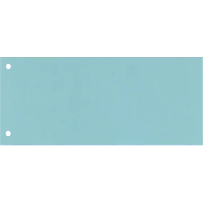 Trennstreifen Kurz 22,5x10,5cm 160g blau 100 St./Pack.