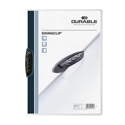 DURABLE Klemmmappe SWINGCLIP 226003 DIN A4 max. 30Bl. Klemme rt DURABLE Klemmmappe SWINGCLIP 226003 DIN A4 max. 30Bl. Klemme rt