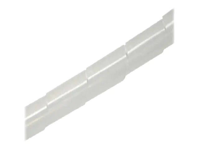 InLine Spiral Wrapping Band - Flexible Kabelleitung - 10 m - weiß