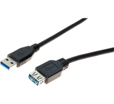 Exertis Connect USB 3.0 Verlängerungskabel 3.0 St. A 3.0 Bu. A schwarz 3.0 m - Kabel - Digital/Da Exertis Connect USB 3.0 Verlängerungskabel 3.0 St. A 3.0 Bu. A schwarz 3.0 m - Kabel - Digital/Da