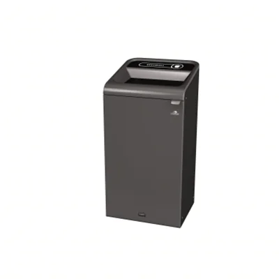 Rubbermaid Abfallsammelsystem 49,5 x 97,5 x 48,9 cm (B x H x T) 87l 1 Sortierfach Stahl, verzinkt grau/schwarz Rubbermaid Abfallsammelsystem 49,5 x 97,5 x 48,9 cm (B x H x T) 87l 1 Sortierfach Stahl, verzinkt grau/schwarz