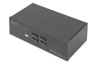 DIGITUS KVM Switch, 4 Port, Dual Display, 4K, DisplayPort® DS-12882