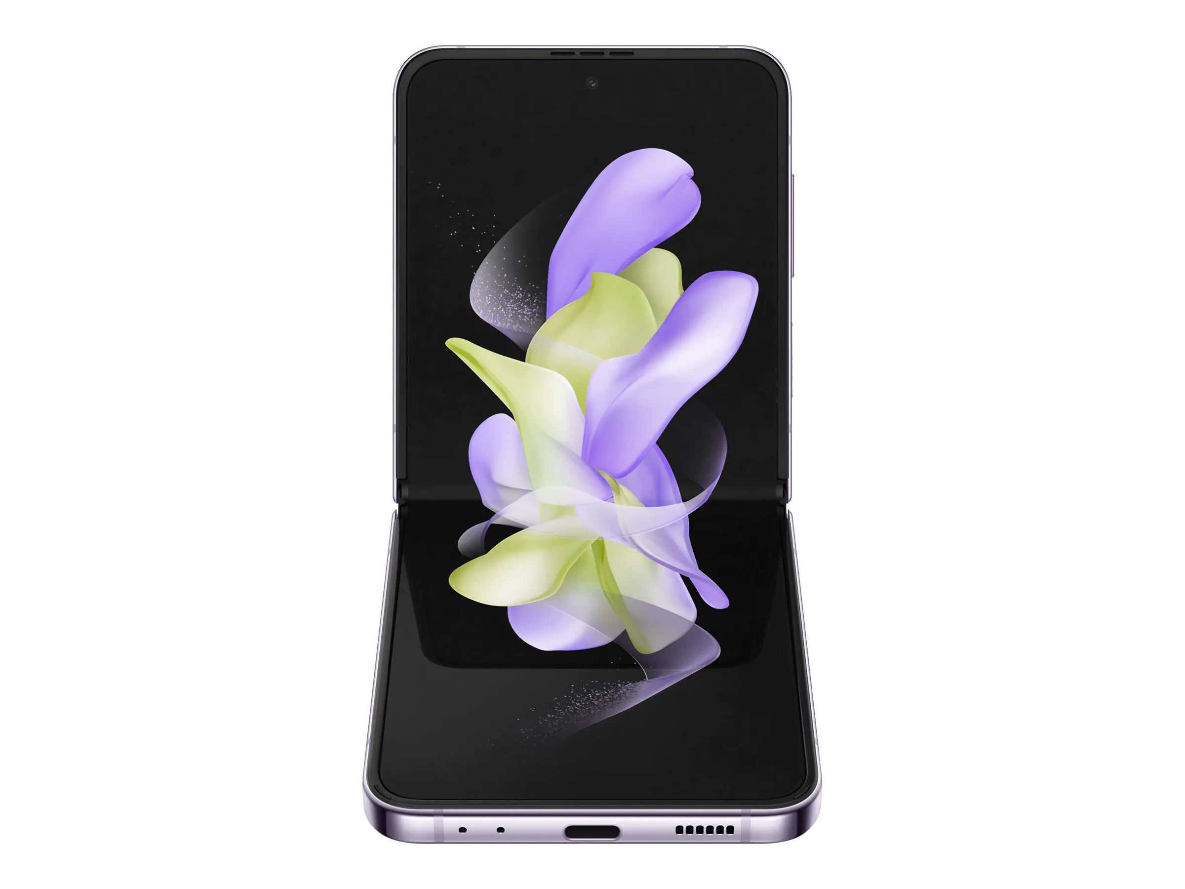 Samsung Galaxy Z Flip4 - 5G Smartphone - Dual-SIM - RAM 8 GB / Interner Speicher 128 GB - OLED-Display - 6.7" - 6.7" - 2640 x 1080 Pixel 2640 x 1080 Pixel (120 Hz) - 2 x Rückkamera 12 MP, 12 MP - front camera 10 MP - Blau