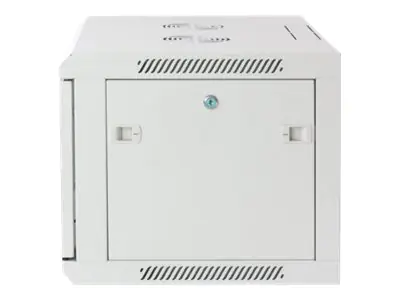 IC Intracom Intellinet Network Cabinet, Wall Mount (Standard), 12U, Usable Depth 350mm/Width 540mm, Grey, Assembled, Max 60kg, Metal & Glass Door, Back Panel, Removeable Sides,Suitable also for use on desk or floor, 19",Parts for wall install (eg