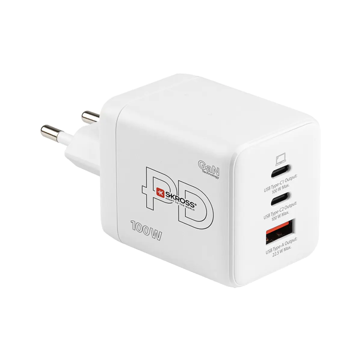 SKROSS Power Charger 100W GaN Combo EU SKKT07100WPDEUCN
