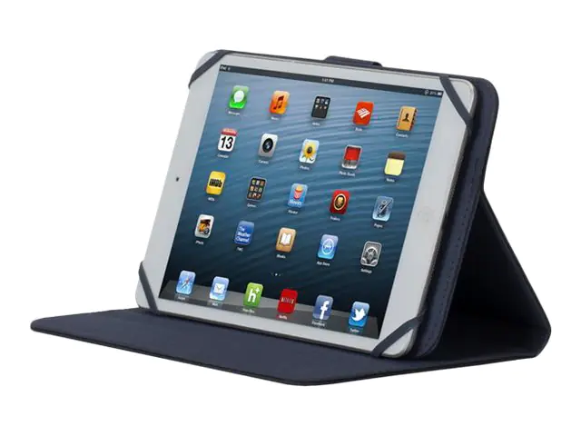 Riva Case Biscayne 3314 Universal - Flip-Hülle für Tablet - Polyester - Schwarz - 8"
