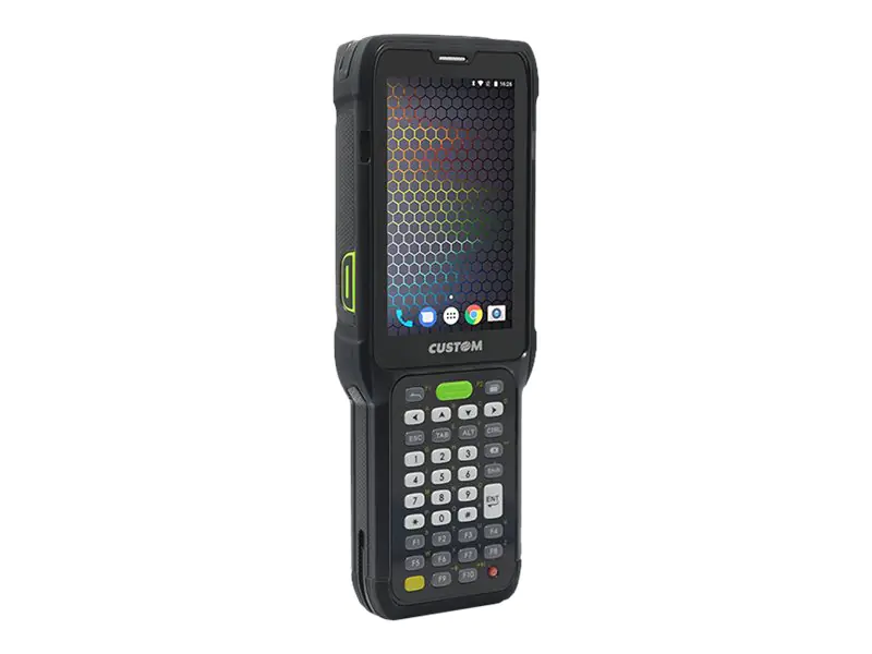 Custom K-RANGER KR500 - Datenerfassungsterminal - robust - Android 9.0 (Pie) - 16 GB - 10.2 cm (4") Farbe (800 x 480) - Kamera auf Rückseite - USB-Host - Wi-Fi, Bluetooth