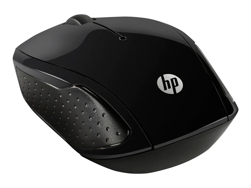 HP 200 - Maus - rechts- und linkshändig - optisch - kabellos - 2.4 GHz - kabelloser Empfänger (USB) X6W31AA#ABB