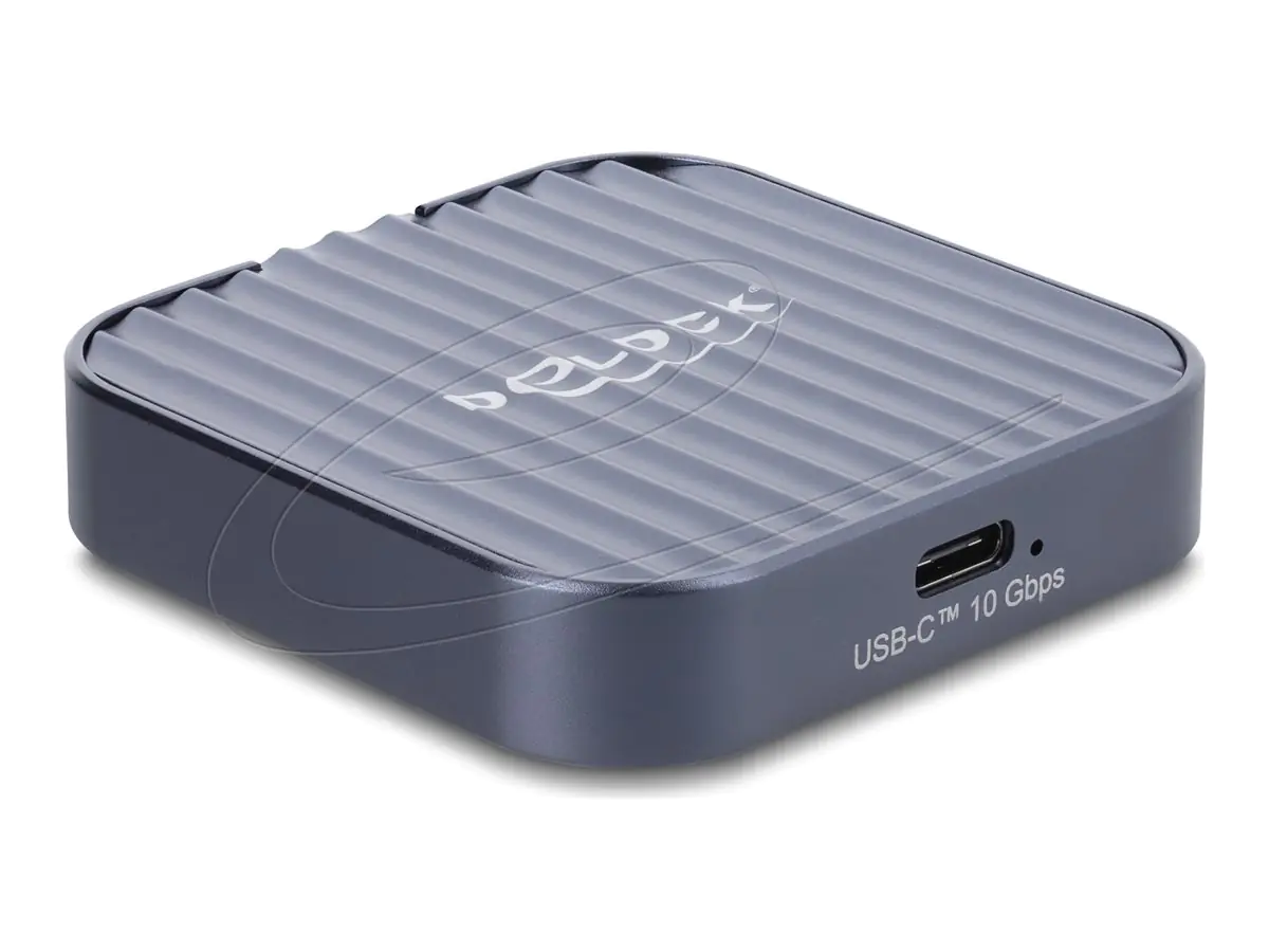 Delock Speichergehäuse - magnetic - M.2 - M.2 Card (PCIe NVMe & SATA)