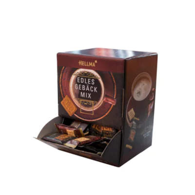 Hellma Gebäckmischung Edles Gebäck Mix Karamell, Vanille Spender 125 x 3,5 g/Pack. Hellma Gebäckmischung Edles Gebäck Mix Karamell, Vanille Spender 125 x 3,5 g/Pack.