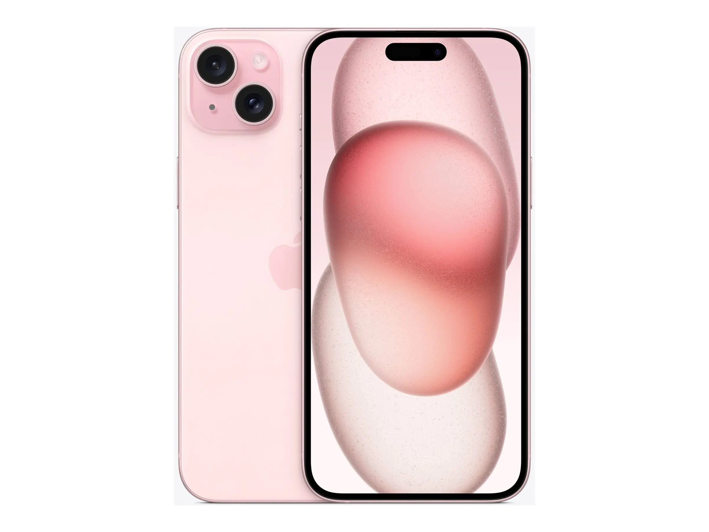 Apple iPhone 15 Plus - 5G Smartphone - Dual-SIM / Interner Speicher 512 GB - OLED-Display - 6.7" - 2796 x 1290 pixels - 2 x Rückkamera 48 MP, 12 MP - front camera 12 MP - pink