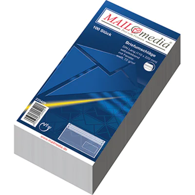 MAILmedia Briefumschlag 30002389 DL sk mF ws 100 St./Pack MAILmedia Briefumschlag 30002389 DL sk mF ws 100 St./Pack