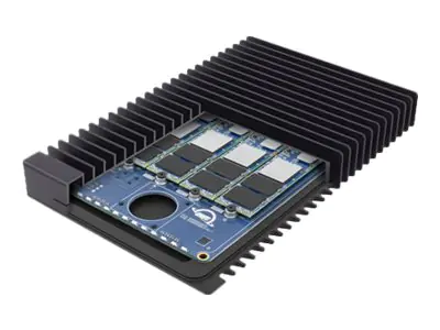 OWC ThunderBlade - SSD-Gehäuse - M.2 - PCI Express 3.0 - 40 Gbit/s - USB Konnektivität - Schwarz