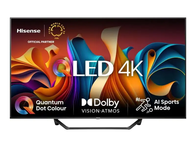 Hisense 65A7NQ 65'' QLED 4K Smart TV schwarz - 165,1 cm - 65"