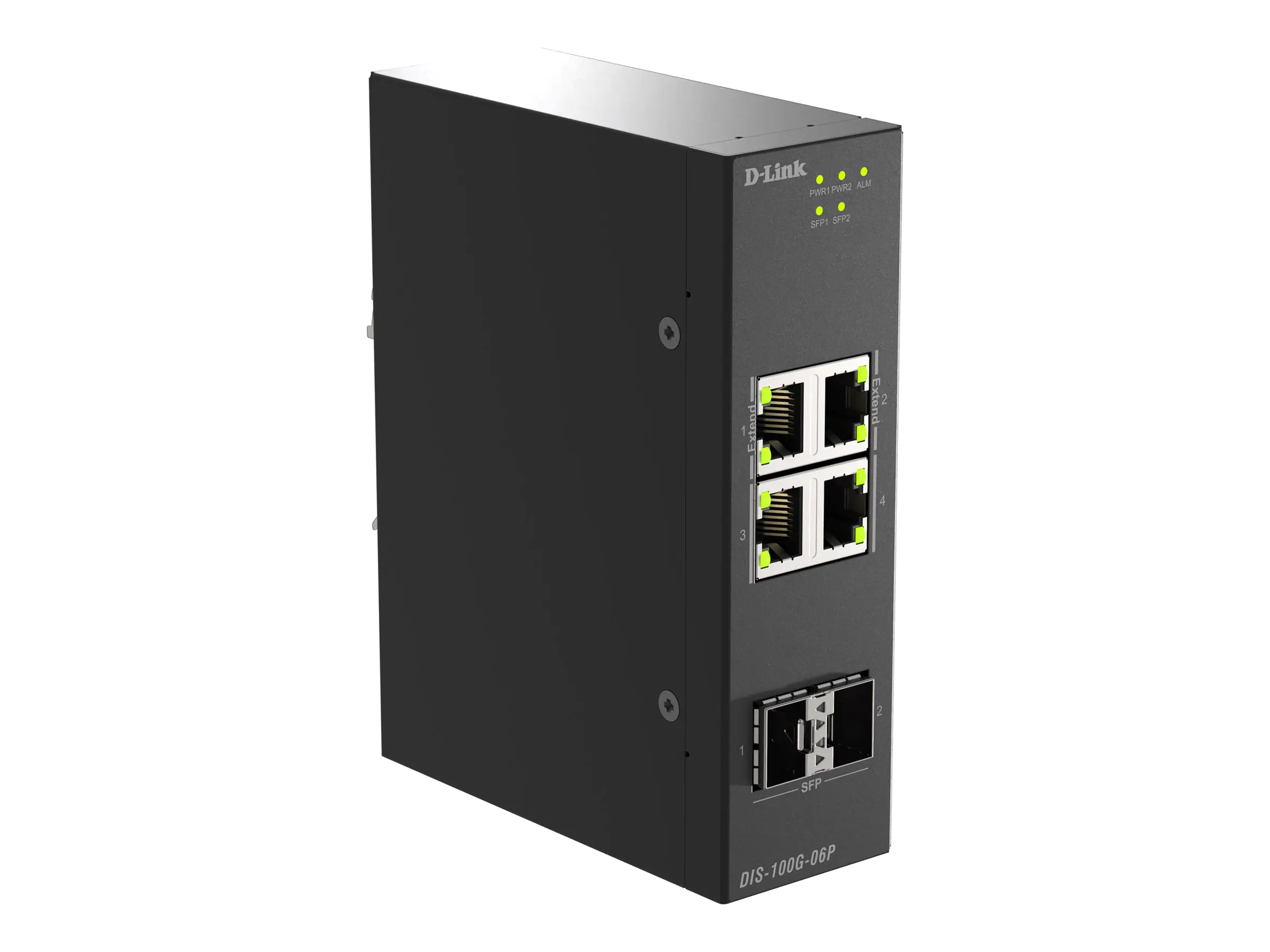 D-Link DIS 100G-06 - Switch - industriell - unmanaged DIS-100G-06