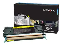 Lexmark Hohe Ergiebigkeit - Gelb - original