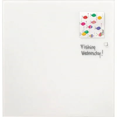Franken Glastafel GTL12012009 120x120cm weiß Franken Glastafel GTL12012009 120x120cm weiß