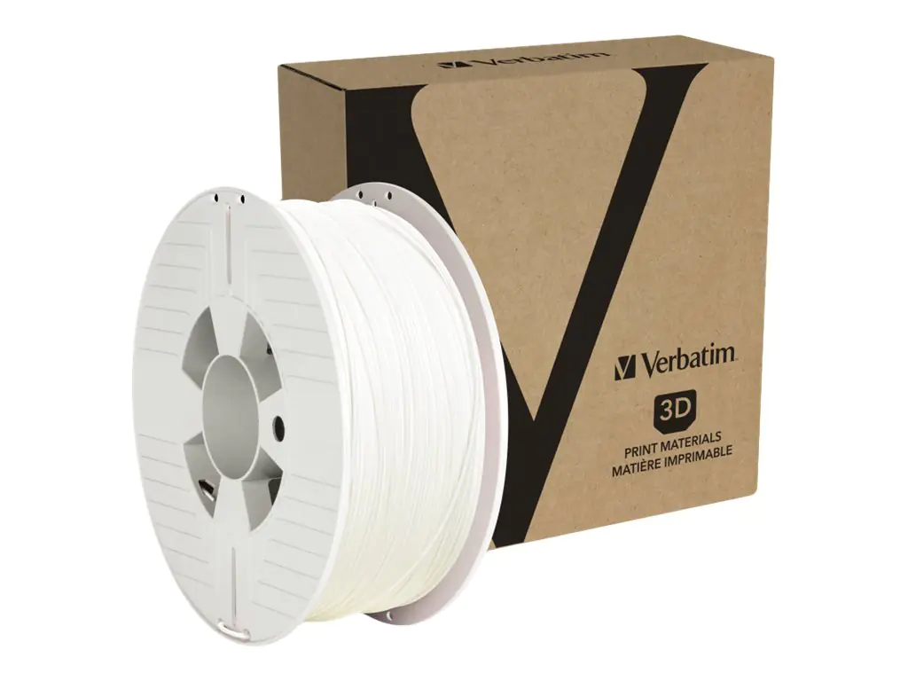 Verbatim - Weiß, RAL 9003 - 1 kg - 396 m - ABS-Filament (3D) Verbatim - Weiß, RAL 9003 - 1 kg - 396 m - ABS-Filament (3D)