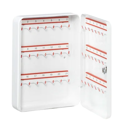 BURG-WÄCHTER Schlüsselschrank CS 42 23,5 x 31 x 7,5 cm (B x H x T) Stahlblech weiß BURG-WÄCHTER Schlüsselschrank CS 42 23,5 x 31 x 7,5 cm (B x H x T) Stahlblech weiß