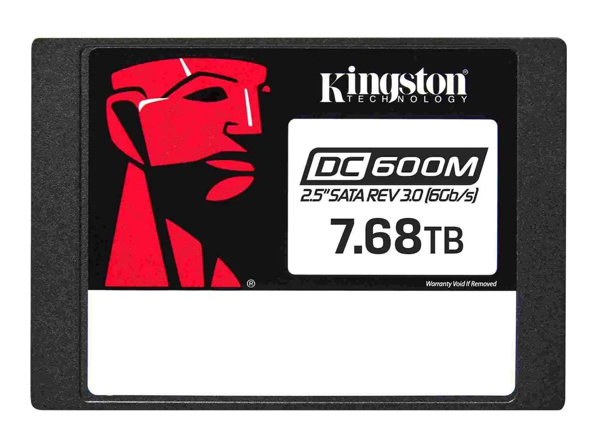Kingston DC600M - SSD - Mixed Use - 7.68 TB - intern - 2.5" (6.4 cm) - SATA 6Gb/s