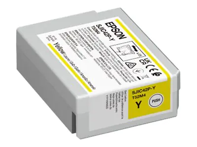 Epson SJIC42P-Y - 50 ml - Gelb - original - Tintenpatrone - für ColorWorks CW-C4000E (BK), CW-C4000E (MK)